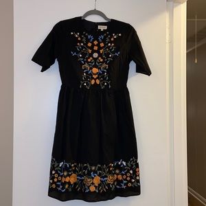 Roolee Embroidered Dress